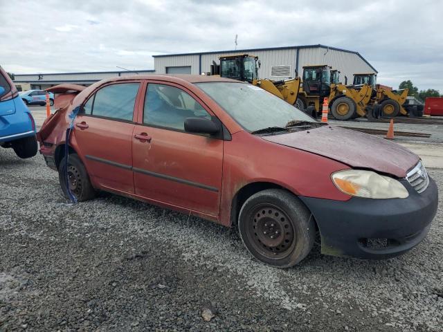1NXBR32E18Z052407 - 2008 TOYOTA COROLLA CE BURGUNDY photo 4