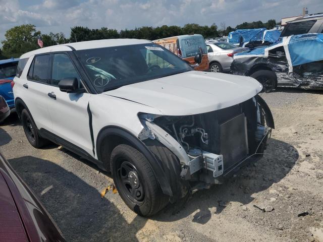 1FM5K8AB1PGA79934 - 2023 FORD EXPLORER POLICE INTERCEPTOR თეთრი ფოტო 4