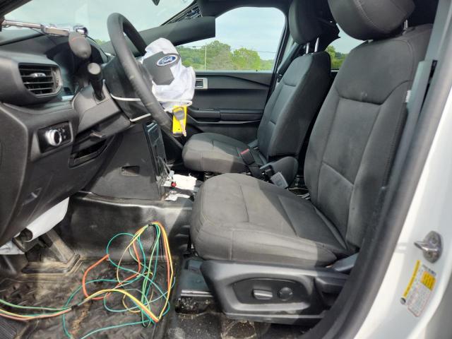 1FM5K8AB1PGA79934 - 2023 FORD EXPLORER POLICE INTERCEPTOR თეთრი ფოტო 7