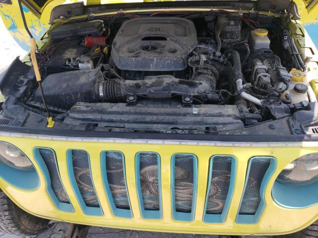 1C4HJXDN6PW681464 - 2023 JEEP WRANGLER SPORT İki rəngli foto 12