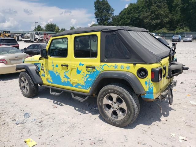 1C4HJXDN6PW681464 - 2023 JEEP WRANGLER SPORT İki rəngli foto 2