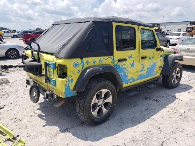 1C4HJXDN6PW681464 - 2023 JEEP WRANGLER SPORT İki rəngli foto 3