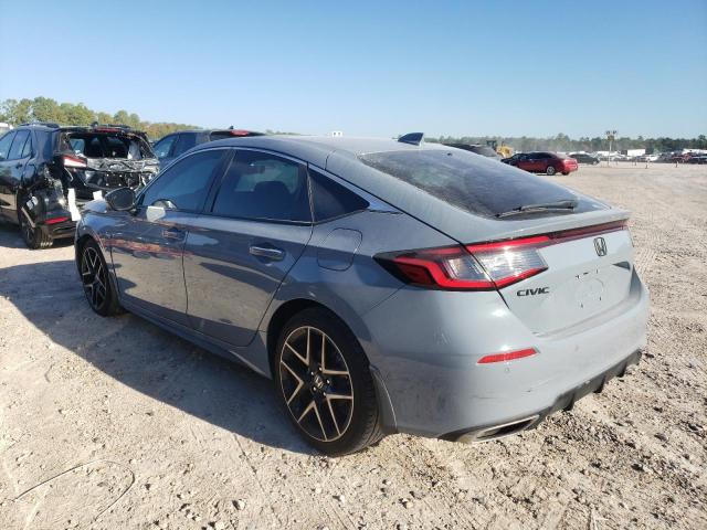 19XFL1H88NE004278 - 2022 HONDA CIVIC SPORT TOURING أزرق صورة 2