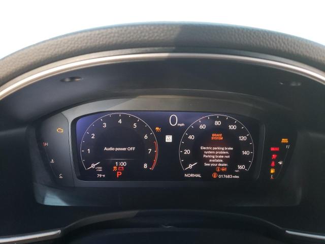 19XFL1H88NE004278 - 2022 HONDA CIVIC SPORT TOURING أزرق صورة 9