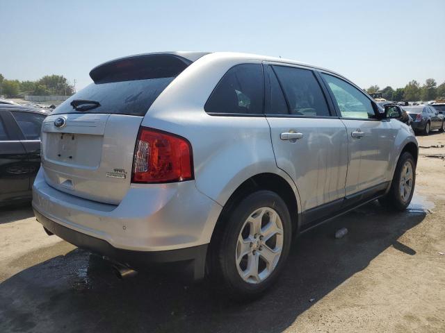 2FMDK3J9XDBB01539 - 2013 FORD EDGE SEL SILVER photo 3