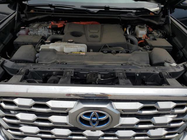 5TFMC5DB7RX049766 - 2024 TOYOTA TUNDRA CREWMAX PLATINUM Чорний фото 11