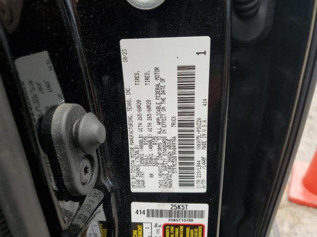 5TFMC5DB7RX049766 - 2024 TOYOTA TUNDRA CREWMAX PLATINUM Чорний фото 12