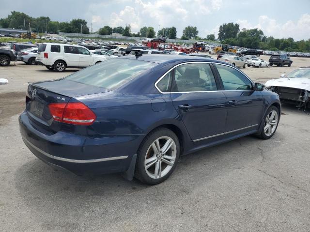 1VWBN7A36EC078961 - 2014 VOLKSWAGEN PASSAT SE BLUE photo 3