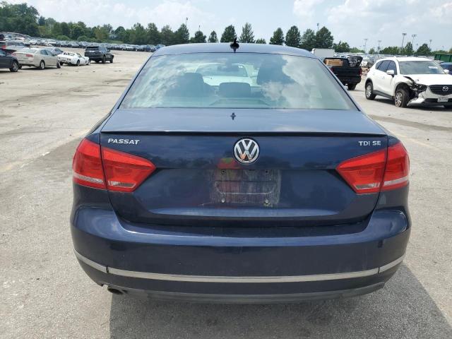 1VWBN7A36EC078961 - 2014 VOLKSWAGEN PASSAT SE BLUE photo 6