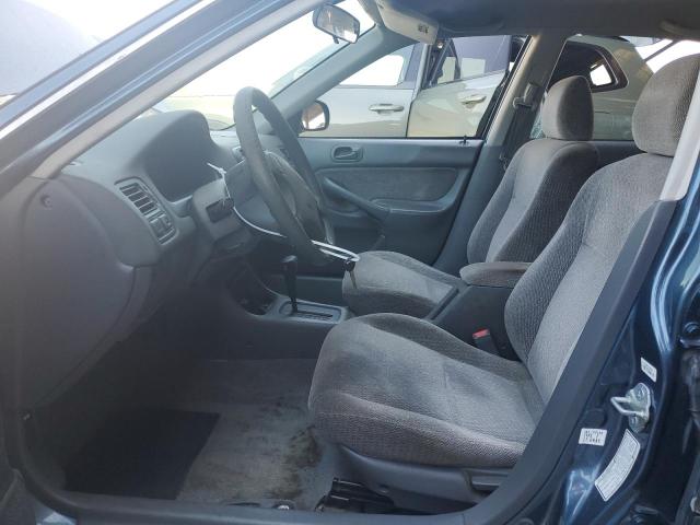 2HGEJ667XWH521694 - 1998 HONDA CIVIC LX BLUE photo 7