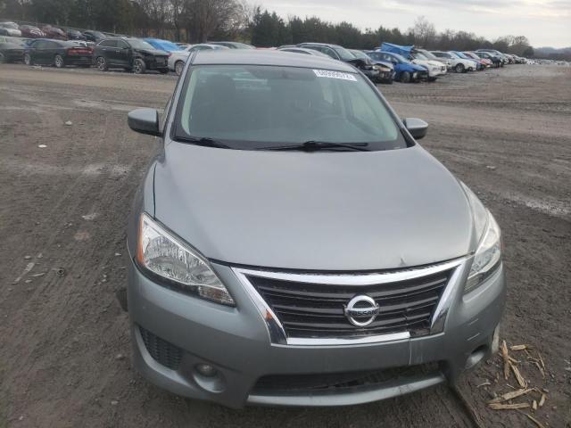 3N1AB7AP7DL701066 - 2013 NISSAN SENTRA S SILVER photo 5