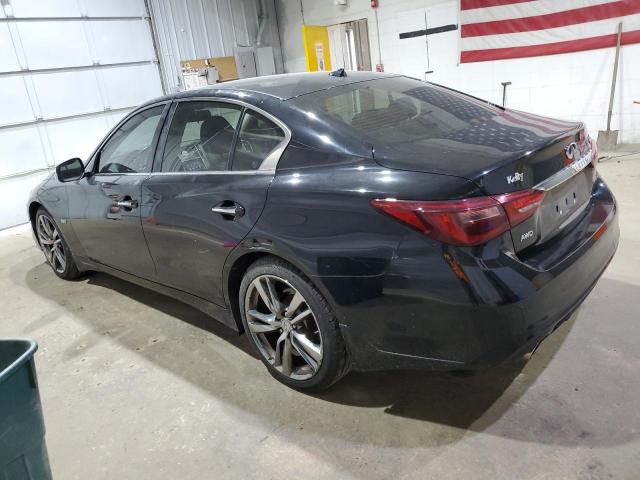 JN1EV7AR3KM591498 - 2019 INFINITI Q50 LUXE BLACK photo 2