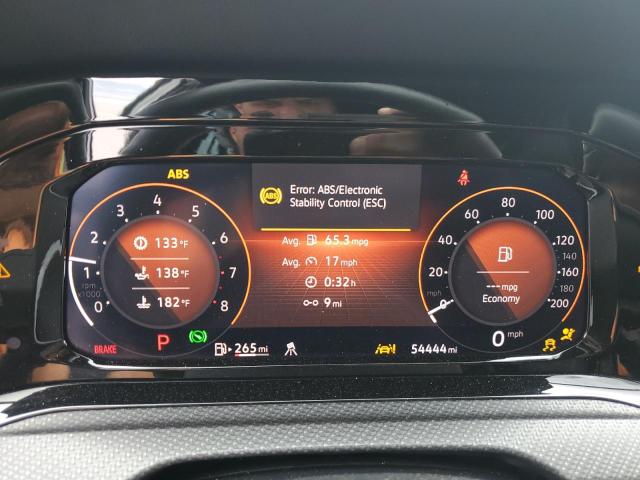 WVWEB7CD8NW123461 - 2022 VOLKSWAGEN GOLF R أبيض صورة 9