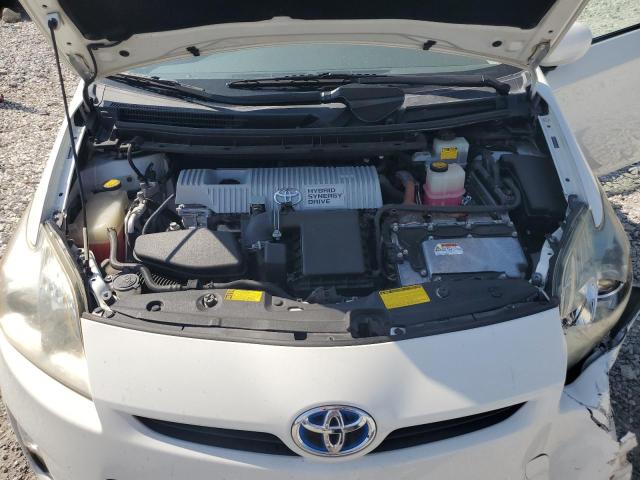 JTDKN3DU3A0058985 - 2010 TOYOTA PRIUS WHITE photo 11