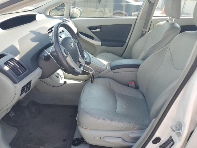 JTDKN3DU3A0058985 - 2010 TOYOTA PRIUS WHITE photo 7