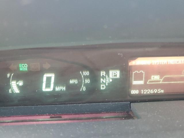 JTDKN3DU3A0058985 - 2010 TOYOTA PRIUS WHITE photo 9