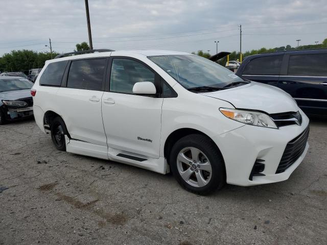 5TDKZ3DC9KS997553 - 2019 TOYOTA SIENNA LE Սպիտակ լուսանկար 4