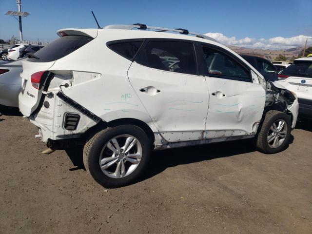 KM8JU3AC2CU506912 - 2012 HYUNDAI TUCSON GLS WHITE photo 3