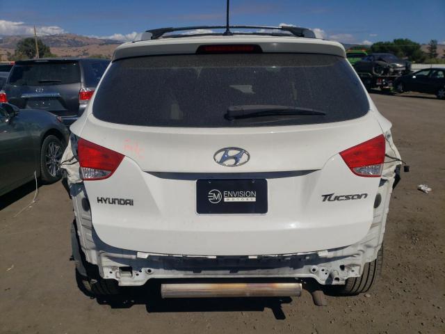 KM8JU3AC2CU506912 - 2012 HYUNDAI TUCSON GLS WHITE photo 6