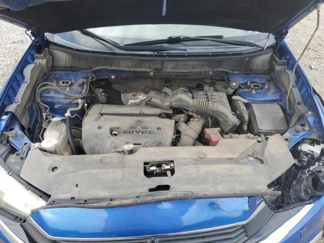 JA4AR3AU5GZ029667 - 2016 MITSUBISHI OUTLANDER ES BLUE photo 12