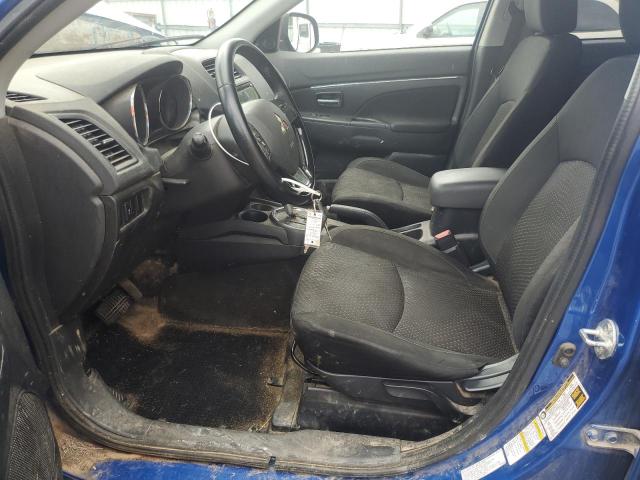 JA4AR3AU5GZ029667 - 2016 MITSUBISHI OUTLANDER ES BLUE photo 7