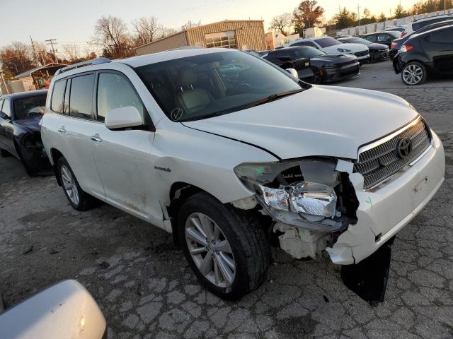 JTEEW44A982024064 - 2008 TOYOTA HIGHLANDER HYBRID LIMITED WHITE photo 4