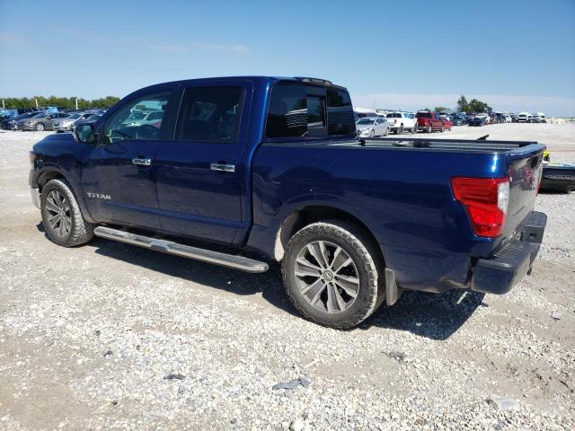 1N6AA1E64HN571880 - 2017 NISSAN TITAN SV BLUE photo 2