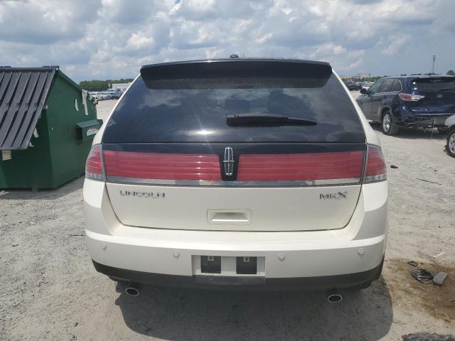 2LMDU68C37BJ04286 - 2007 LINCOLN MKX WHITE photo 6