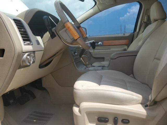 2LMDU68C37BJ04286 - 2007 LINCOLN MKX WHITE photo 7