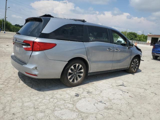 5FNRL6H77MB030851 - 2021 HONDA ODYSSEY EXL SILVER photo 3