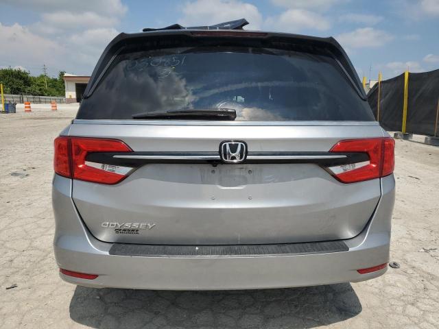 5FNRL6H77MB030851 - 2021 HONDA ODYSSEY EXL SILVER photo 6