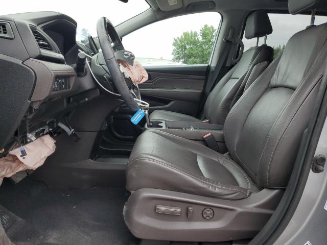 5FNRL6H77MB030851 - 2021 HONDA ODYSSEY EXL SILVER photo 7