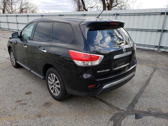 5N1AR2MN4DC656391 - 2013 NISSAN PATHFINDER S BLACK photo 2