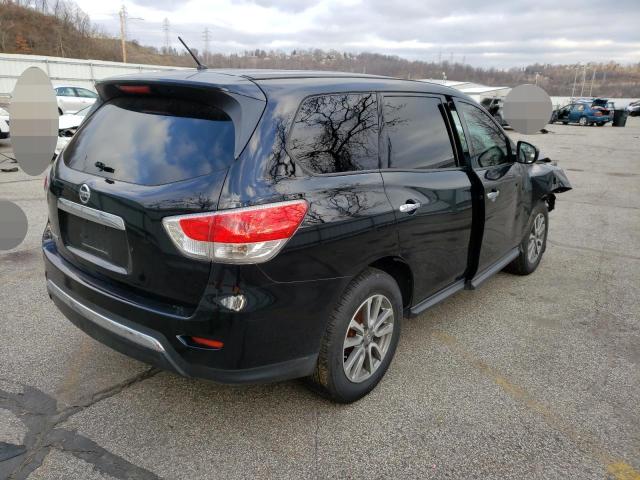 5N1AR2MN4DC656391 - 2013 NISSAN PATHFINDER S BLACK photo 3