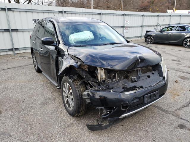 5N1AR2MN4DC656391 - 2013 NISSAN PATHFINDER S BLACK photo 4