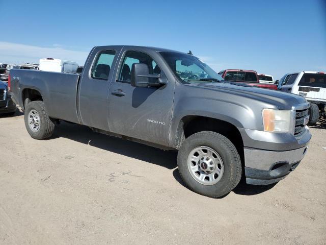 1GT522CG9DZ141820 - 2013 GMC SIERRA K3500 GRAY photo 4