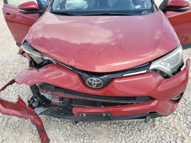 JTMWFREVXHJ146171 - 2017 TOYOTA RAV4 XLE RED photo 12