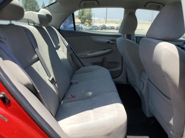 2T1BU4EE4AC496730 - 2010 TOYOTA COROLLA BASE RED photo 10