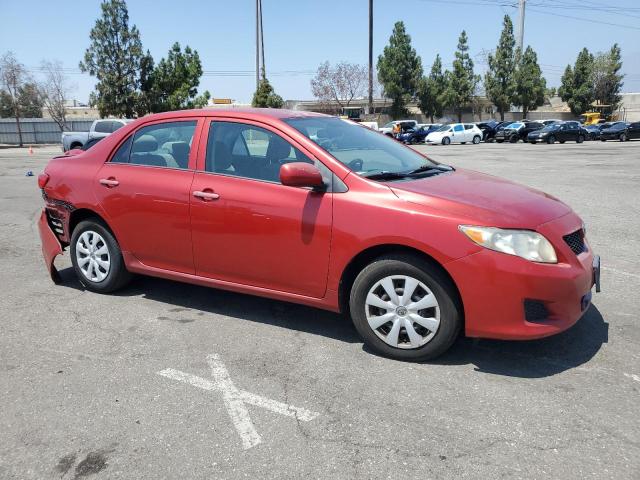 2T1BU4EE4AC496730 - 2010 TOYOTA COROLLA BASE RED photo 4
