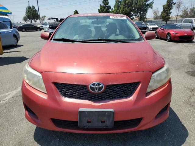 2T1BU4EE4AC496730 - 2010 TOYOTA COROLLA BASE RED photo 5