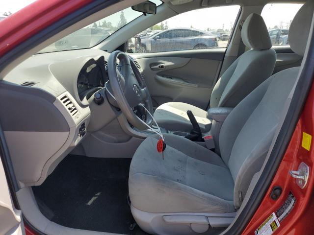 2T1BU4EE4AC496730 - 2010 TOYOTA COROLLA BASE RED photo 7