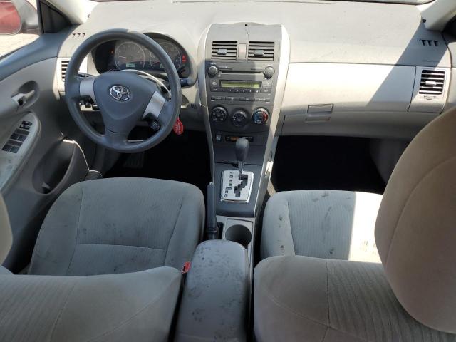 2T1BU4EE4AC496730 - 2010 TOYOTA COROLLA BASE RED photo 8