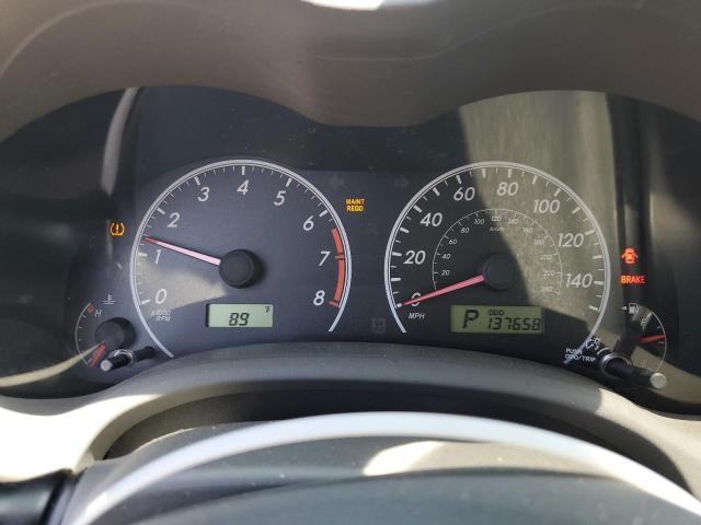 2T1BU4EE4AC496730 - 2010 TOYOTA COROLLA BASE RED photo 9