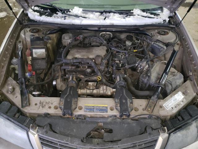 2G1WF52E939293205 - 2003 CHEVROLET IMPALA CREAM photo 11