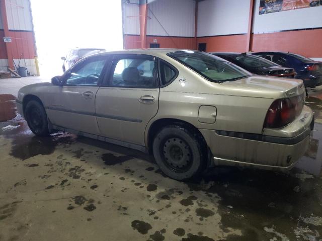 2G1WF52E939293205 - 2003 CHEVROLET IMPALA CREAM photo 2