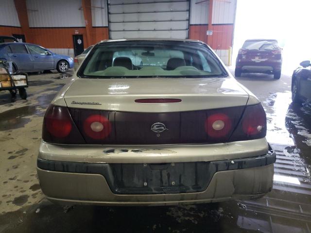 2G1WF52E939293205 - 2003 CHEVROLET IMPALA CREAM photo 6