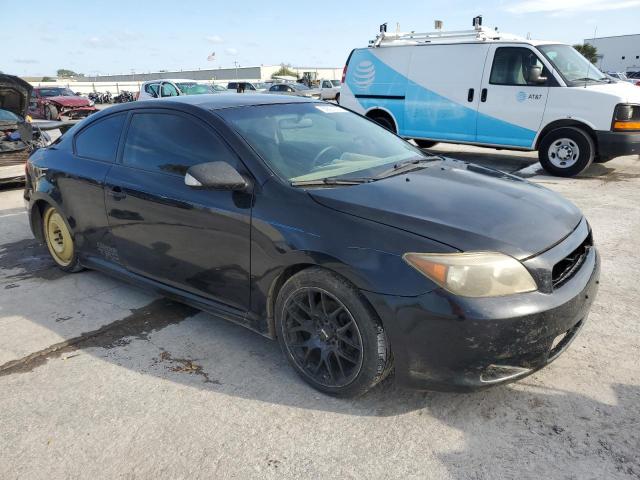 JTKDE177870218234 - 2007 TOYOTA SCION TC BLACK photo 4