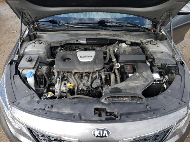 5XXGU4L19KG321924 - 2019 KIA OPTIMA EX GRAY photo 11