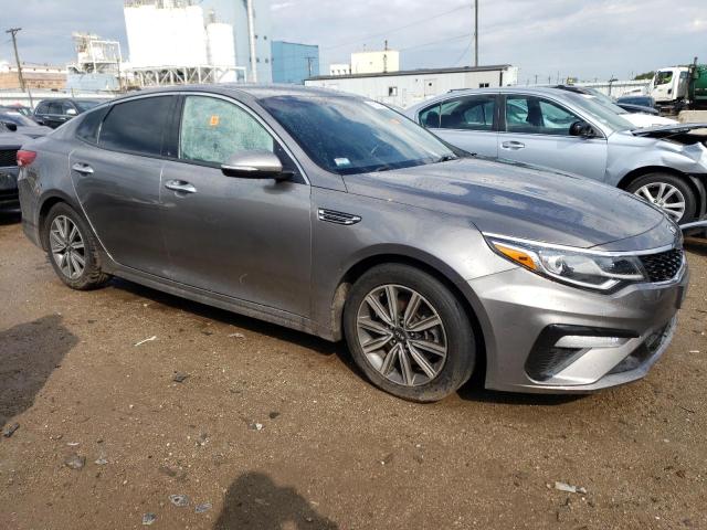 5XXGU4L19KG321924 - 2019 KIA OPTIMA EX GRAY photo 4