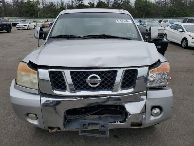 1N6AA0EC1CN314331 - 2012 NISSAN TITAN S SILVER photo 5